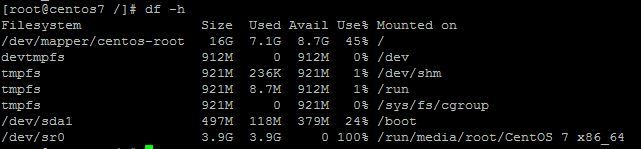Linux系统怎么查看电脑的磁盘空间?