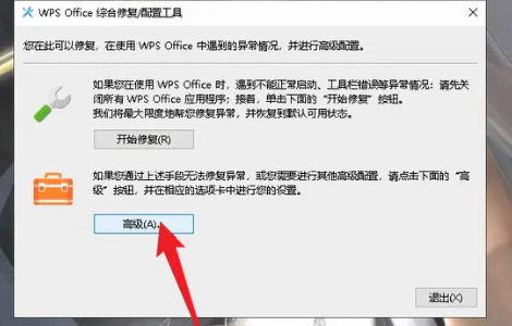 WPS一打开就卡死其它又不卡怎么解决?