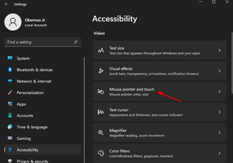 Win11鼠标箭头颜色如何更改?win11鼠标箭头颜色怎么换方法
