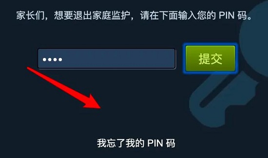 steam家庭监护pin码忘了怎么办?steam家庭监护pin码忘了的解决方法