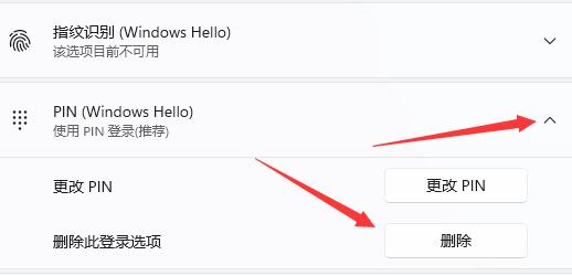 win11怎么跳过pin码登录?win11取消开机密码pin登录教程