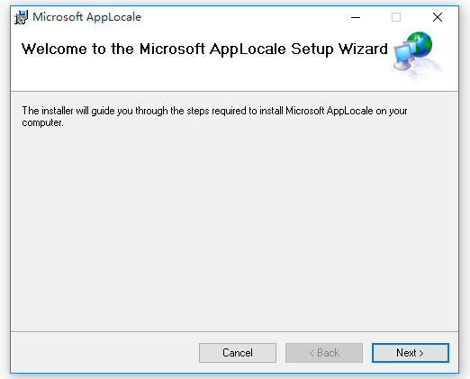 Microsoft Applocale无法安装怎么办?