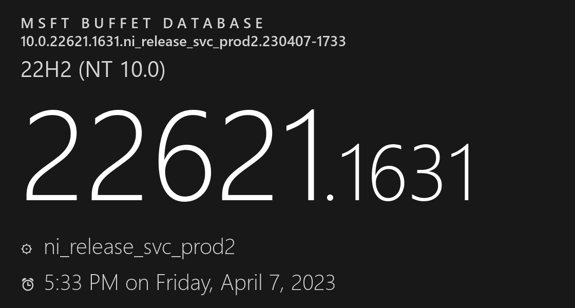 Windows11 发布4月14日最新RP版更新补丁KB5025305!