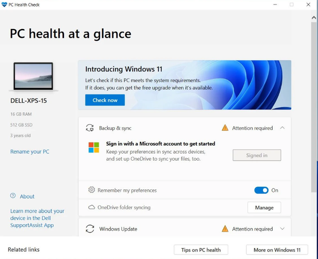电脑健康状况显示我这台电脑无法运行Windows11怎么解决?