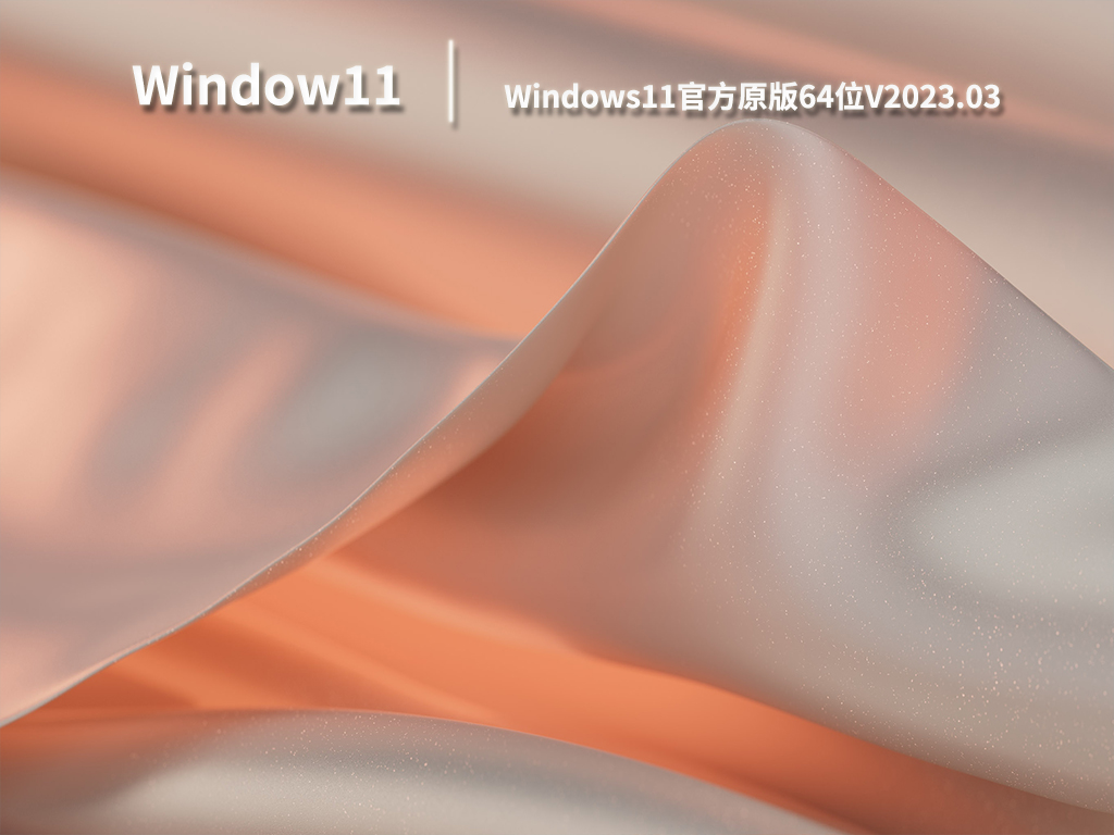 Windows11官方原版下载_Windows11官方原版镜像64位免费下载V2023.03