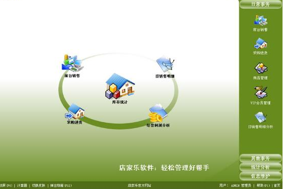 店家乐内衣店管理软件(内衣店收银系统)
