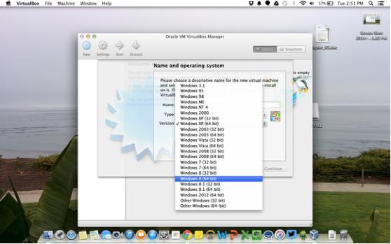Mac笔记本上安装Win10预览版方法