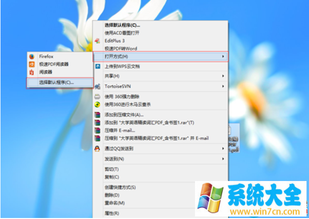 win8系统将极速PDF阅读器设为默认阅读器的方法