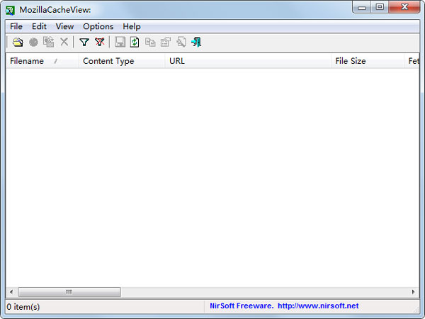 MozillaCacheView(缓存查看工具)
