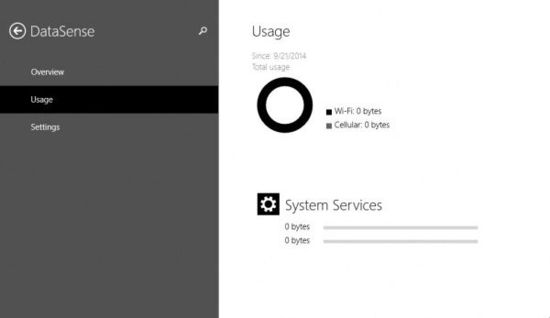 Win10 Build 9860新功能增加Data Sense数据流量统计