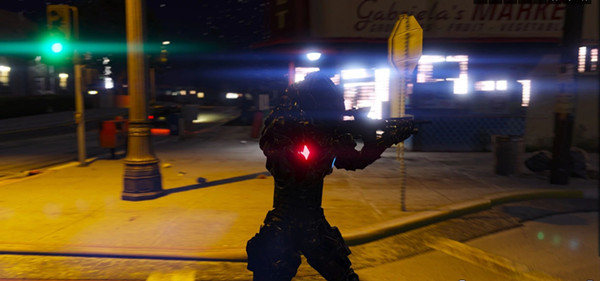 GTA5机器人警察MOD