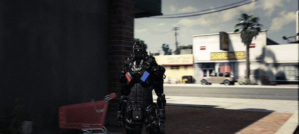 GTA5机器人警察MOD