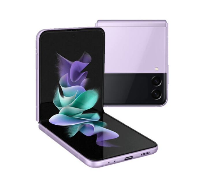 三星 Galaxy Z Flip4 官方渲染图首曝:“波拉紫”配色,后置摄像头更凸出