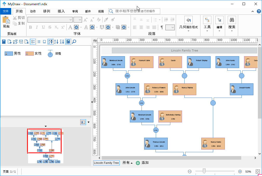 MyDraw for Windows v5.4.0 思维导图软件中文绿色便携版