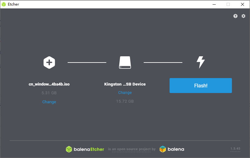 balenaEtcher v1.18.13 官网最新正式版-(Mac启动盘制作工具)
