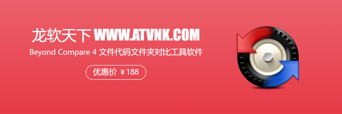 Beyond Compare 4 文件代码文件夹对比工具软件