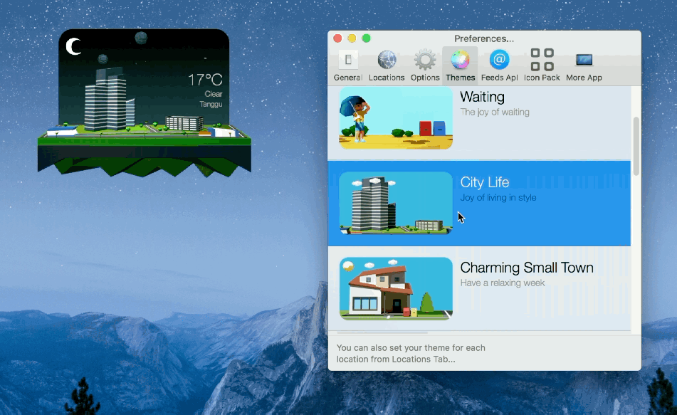 3DWeather 1.9.8 Multilingual MacOSX注册版