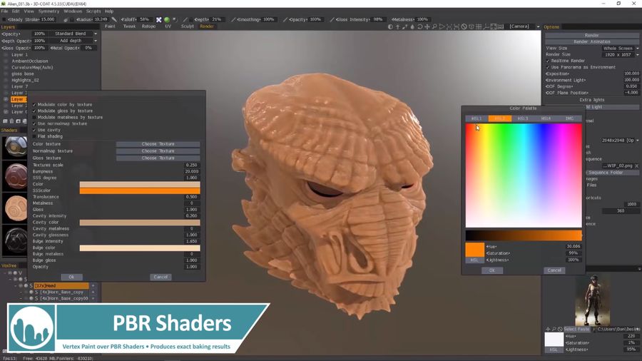 3DCoat 2023.26 多语言中文注册版-数字雕塑软件
