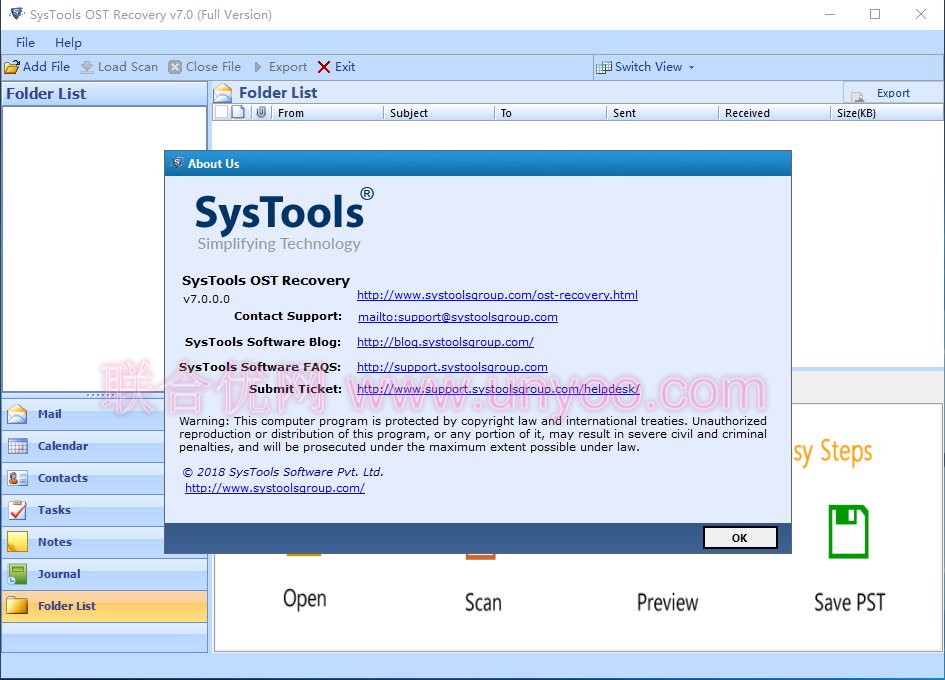 SysTools OST Recovery v7.0 注册版-OST数据恢复工具