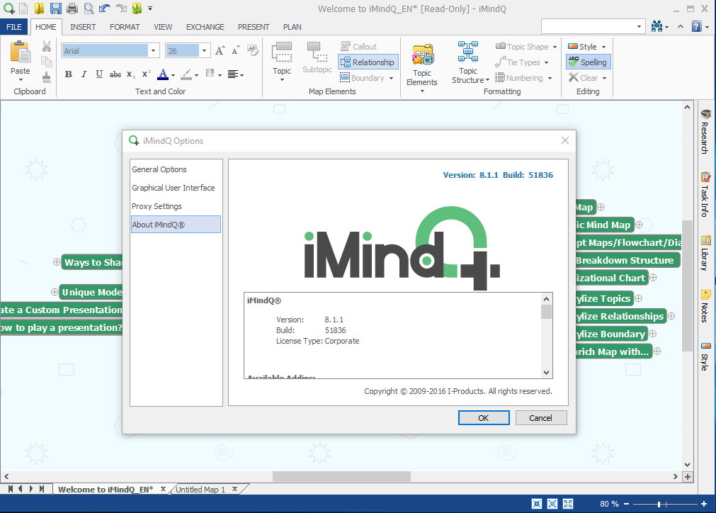 iMindQ Corporate 8.1.1 多语言注册版 - 思维导图软件