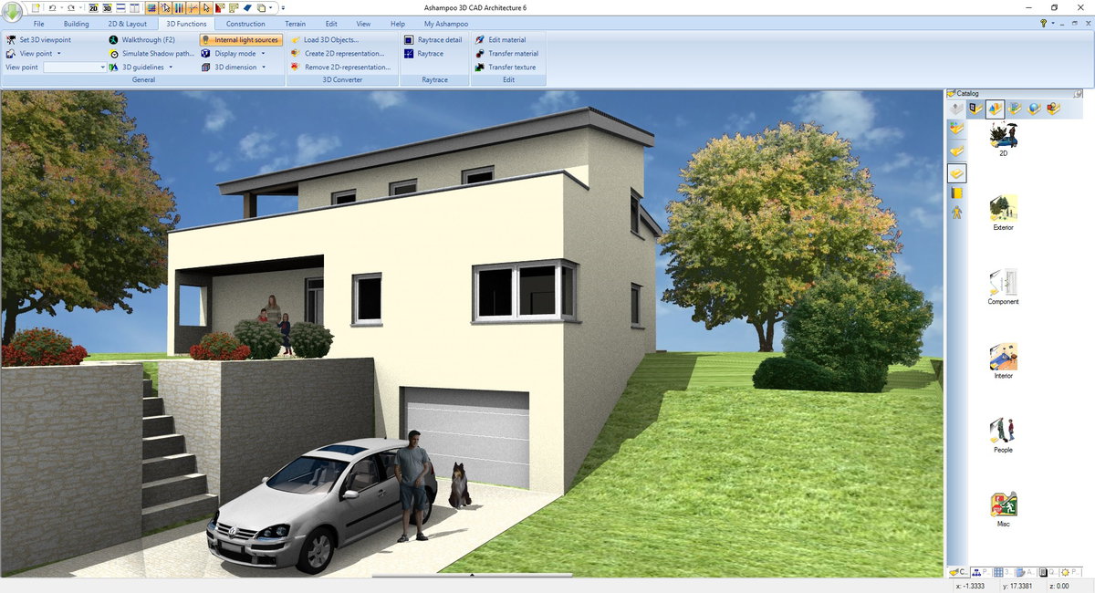 Ashampoo 3D CAD Architecture 6.0 多语言注册版-3D工程图绘制与渲染