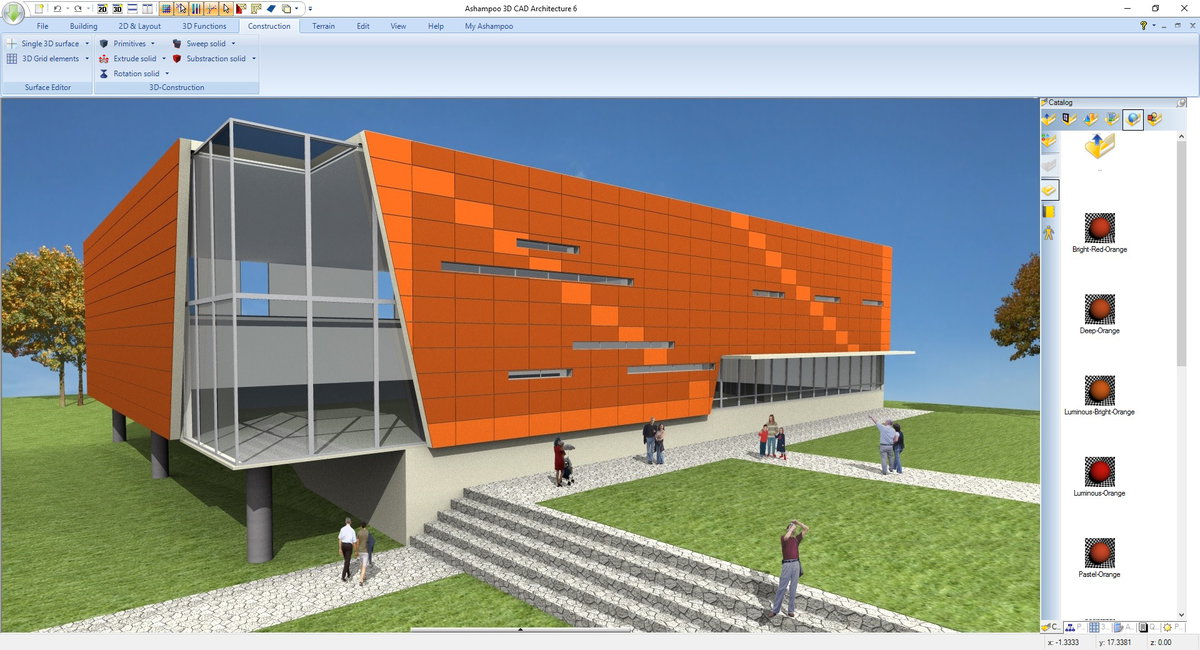 Ashampoo 3D CAD Architecture 6.0 多语言注册版-3D工程图绘制与渲染