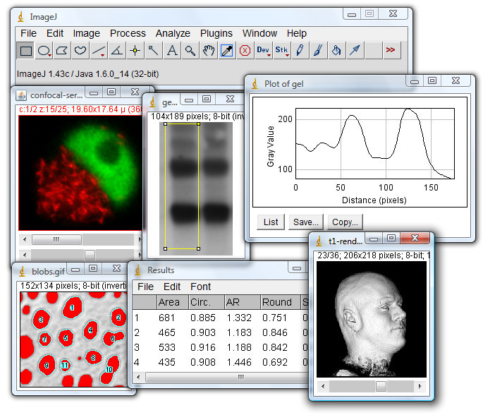 ImageJ 1.51f for Win/Mac/Linux正式版-JAVA公共图像处理