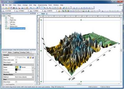 Golden Software Surfer 16.3.408破解版下载