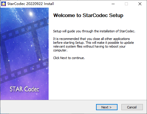 星空音视频解码包 StarCodec 下载