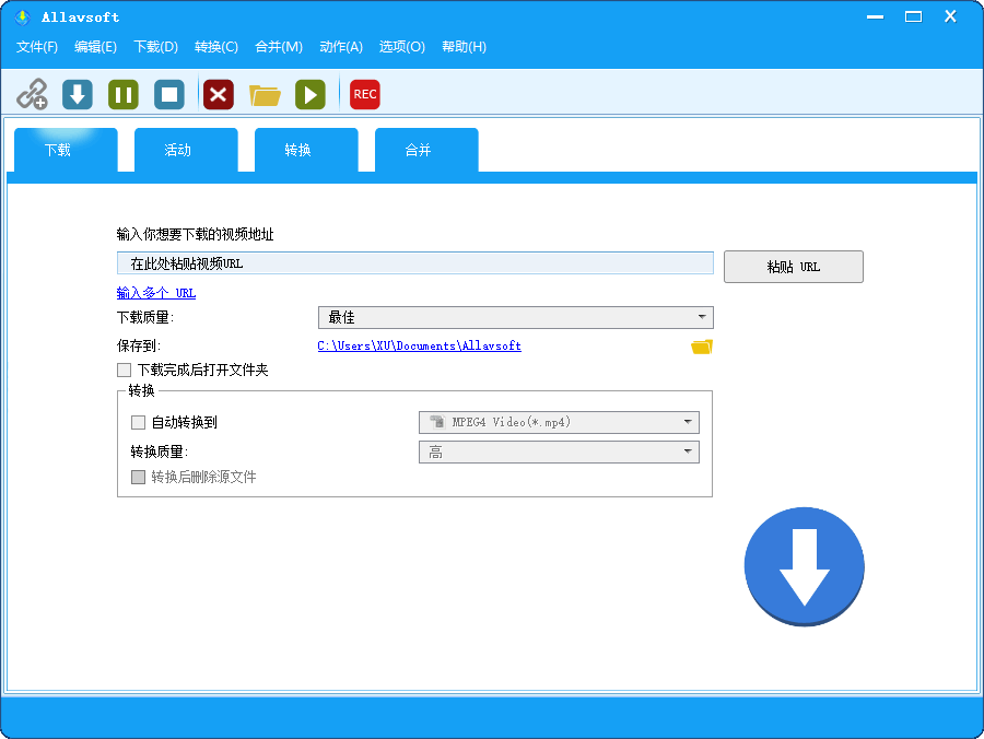 在线视频下载工具 Allavsoft Video Downloader Converter 中文版