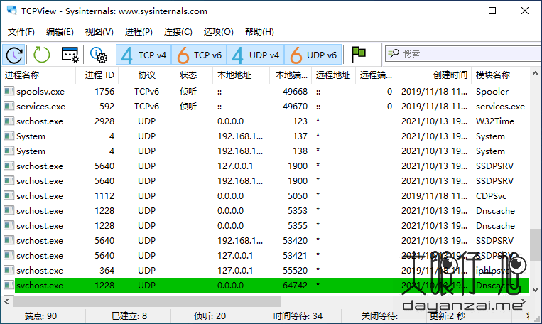 TcpView