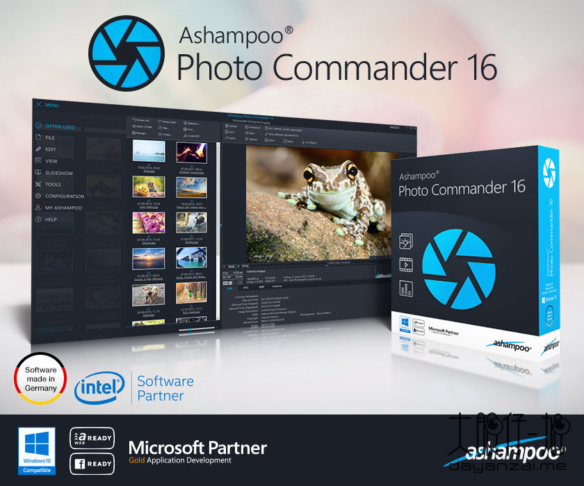 阿香婆图像管理工具 Ashampoo Photo Commander 16.1.2 中文多语免费版下载