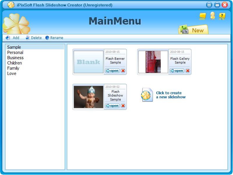 iPixSoft Flash Slideshow Creator软件下载_iPixSoft Flash Slideshow Creator破解版6.3.0