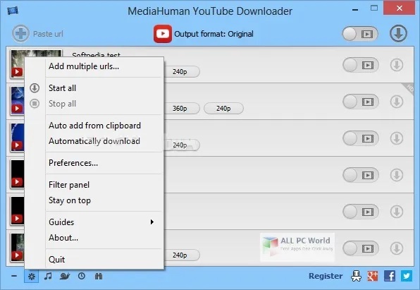 YouTube 视频下载工具软件下载_MediaHuman YouTube Downloader激活版3.9.9.73