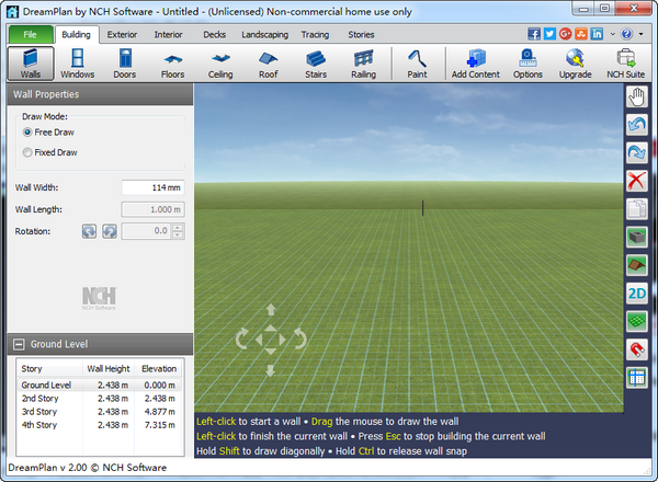 3D家居设计软件下载_NCH DreamPlan Plus激活版7.44