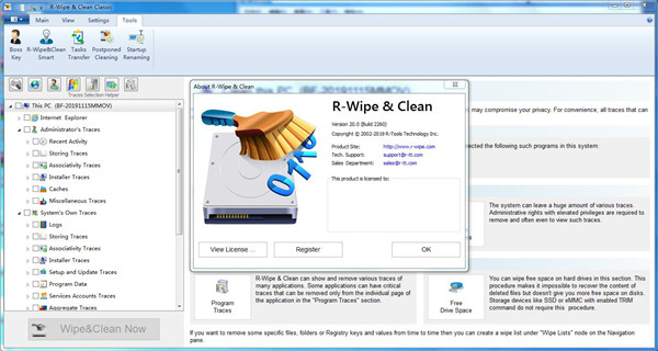磁盘清理软件下载_R-Wipe&Clean激活版20.0.2368