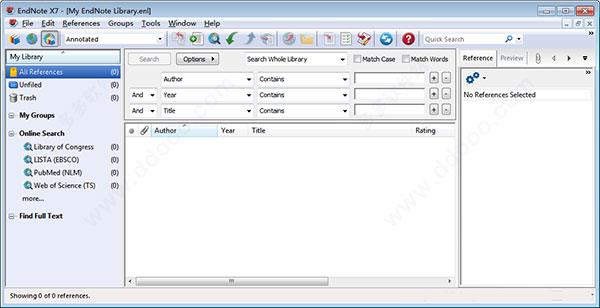 endnote x7软件下载_endnote x7破解版17.0.7072