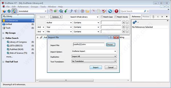 endnote x7软件下载_endnote x7破解版17.0.7072