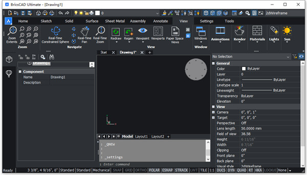 Bricsys BricsCAD Platinum2021软件下载-Bricsys BricsCAD Platinum2021破解版21.0.6.1