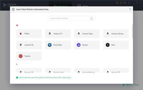 视频下载工具软件下载-VidiCable激活版1.1.6