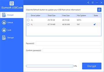 USB 加密工具软件下载-iSumsoft USBCode官方版3.0.9.7