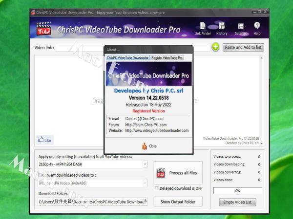 ChrisPC VideoTube Downloader Pro