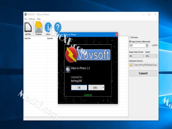 VovSoft Video to Photos
