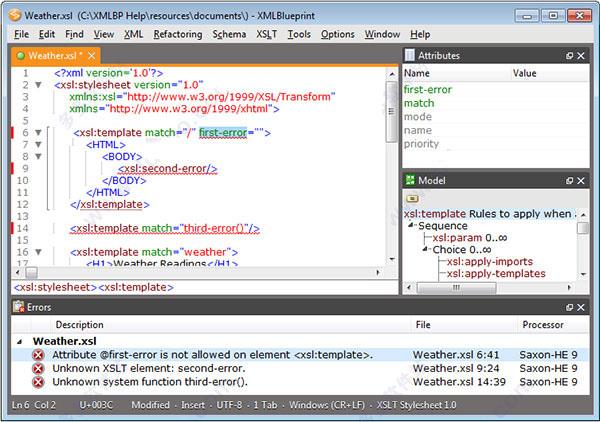 XMLBlueprint(XML编辑器) v16.190617汉化破解版下载