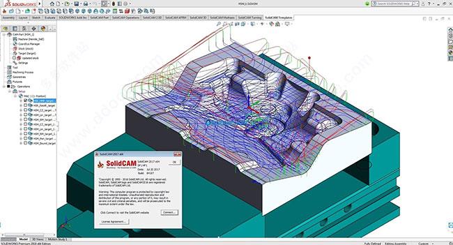 SolidCAM2017中文破解版_SolidCAM2017破解版(附安装教程)下载