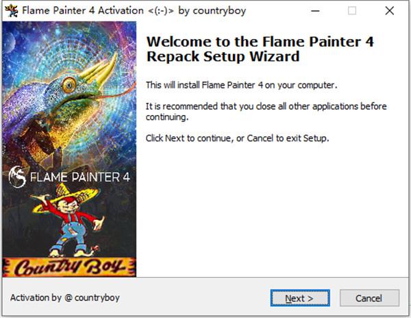 Flame Painter 4完美破解版_Flame Painter 4中文破解版(附安装教程)下载