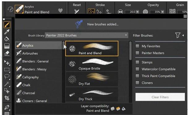 corel painter 2022完美破解版_corel painter 2022 v22.0.0中文破解版(附安装教程)下载