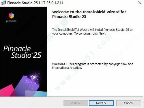 Pinnacle Studio 25完美破解版_Pinnacle Studio 25 v25.0.1.211汉化破解版下载