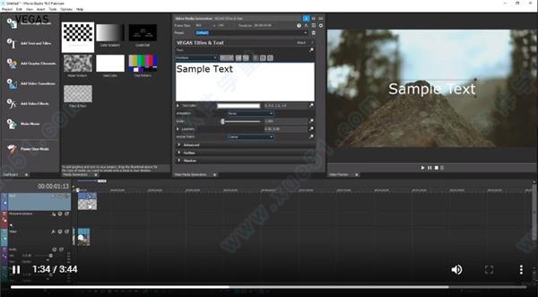 movie studio platinum18破解版[附安装包] _movie studio platinum v18.0破解版下载