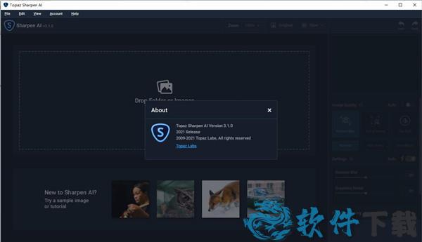Topaz Sharpen AI 3最新破解版
